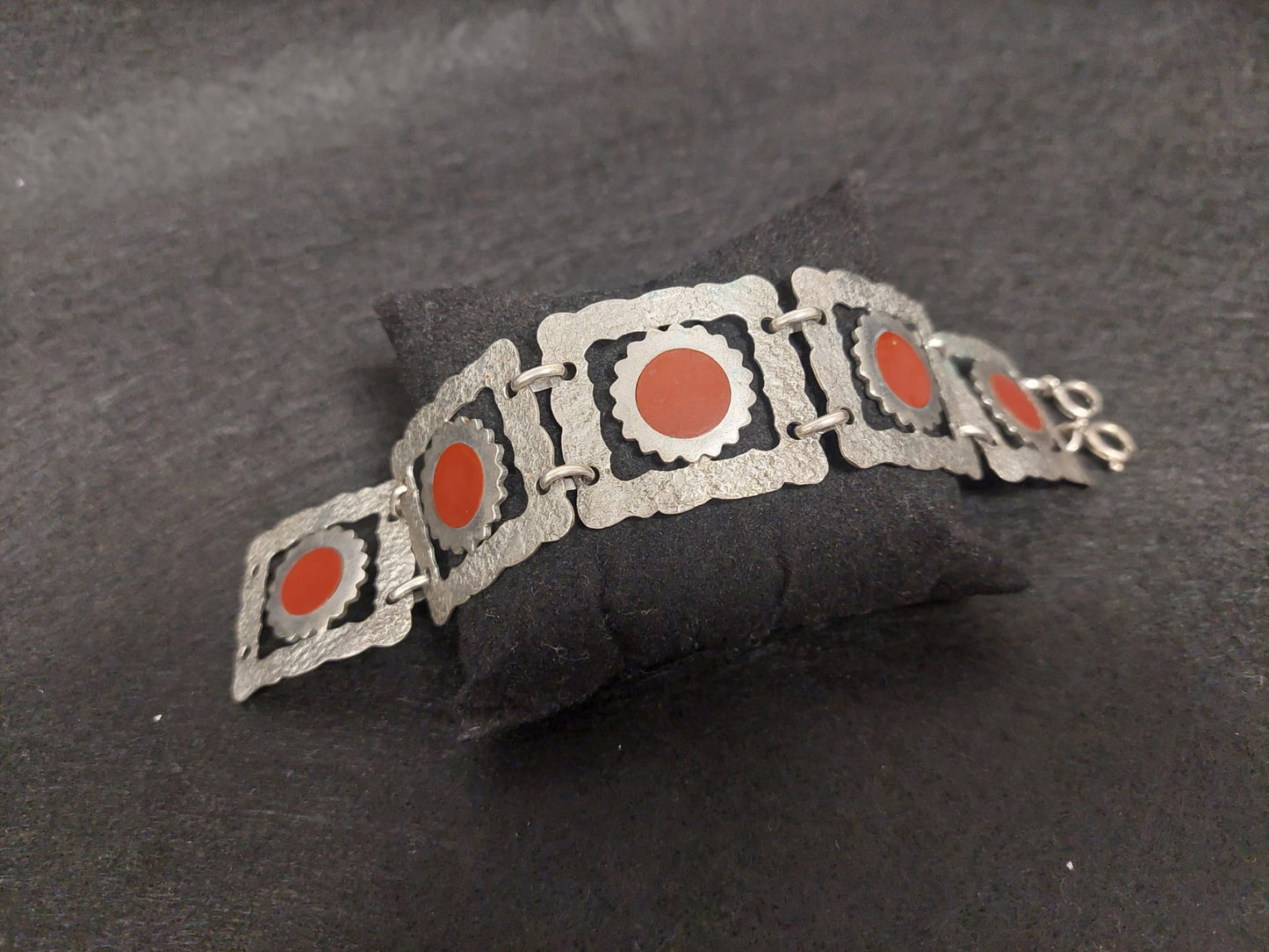 Bracciale argento con smalti
