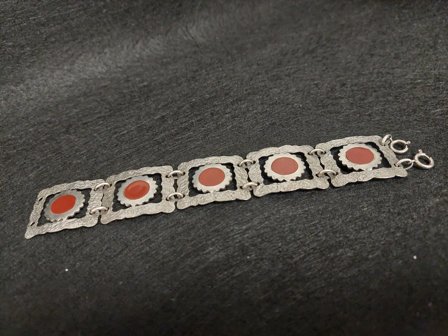 Bracciale argento con smalti