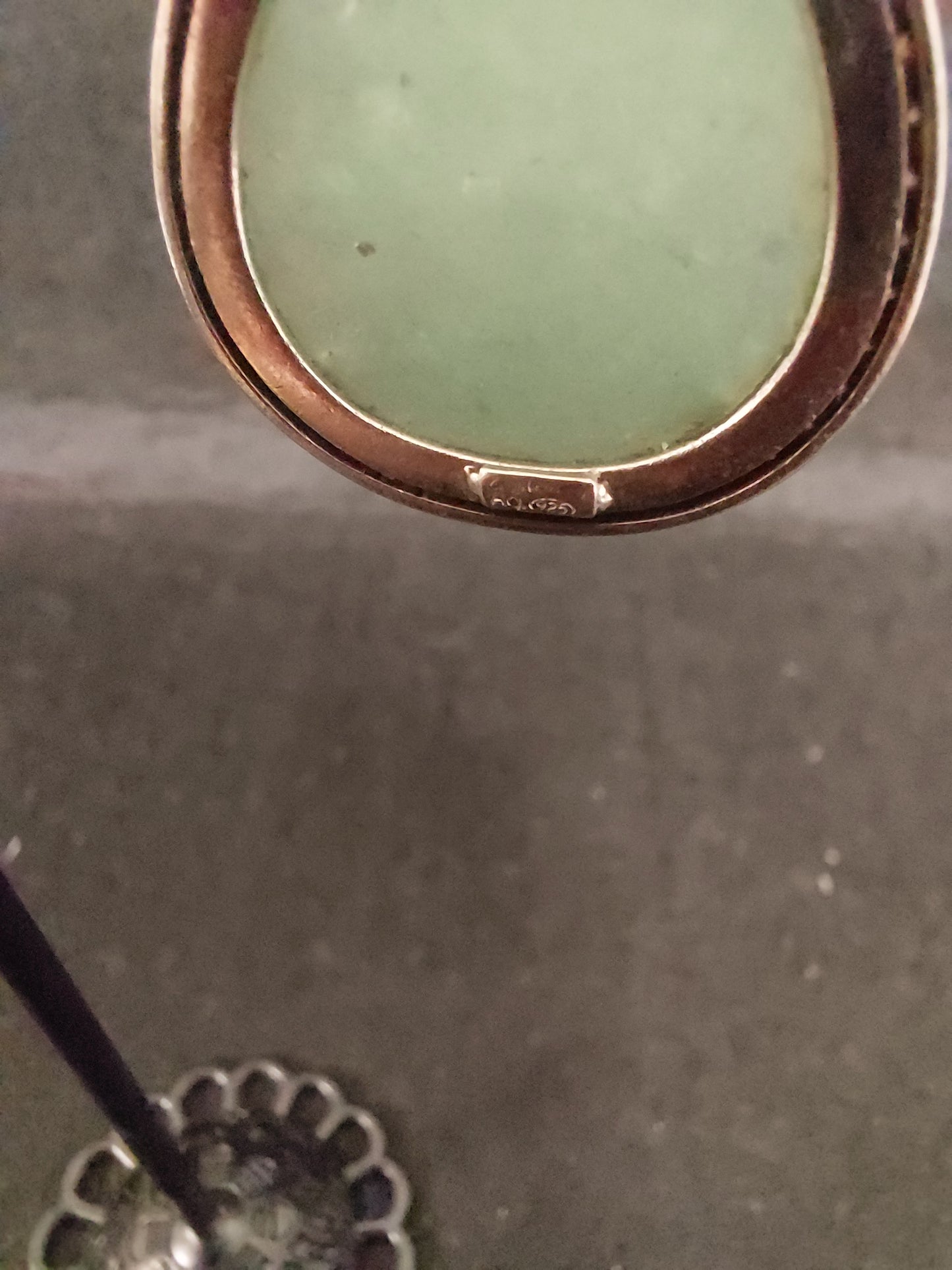 Orecchini A Goccia In Argento E Pietra