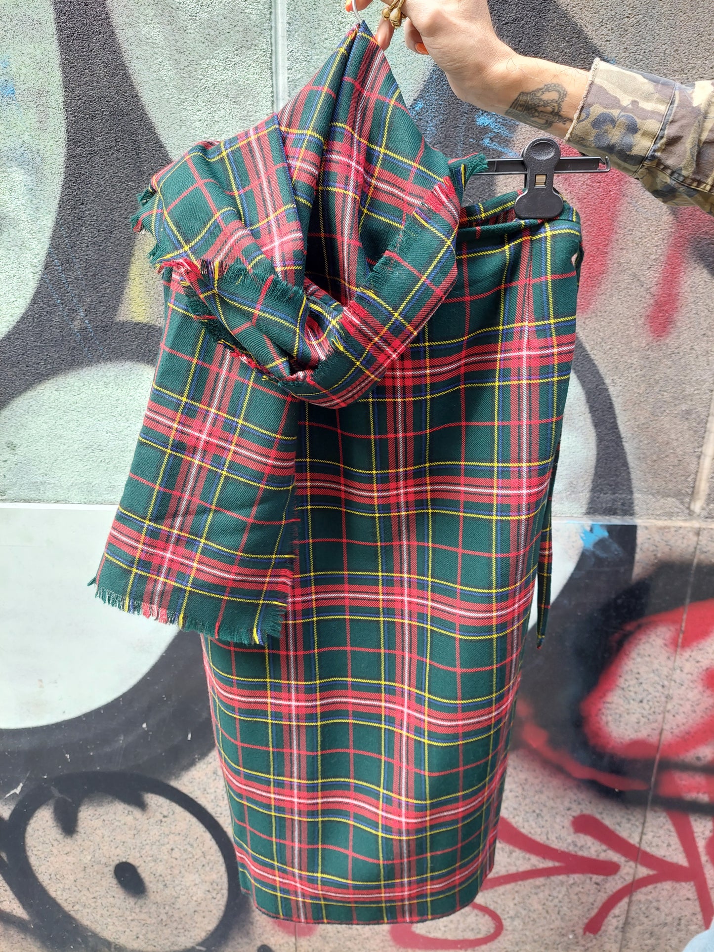 Kilt Scozzese Con Sciarpina