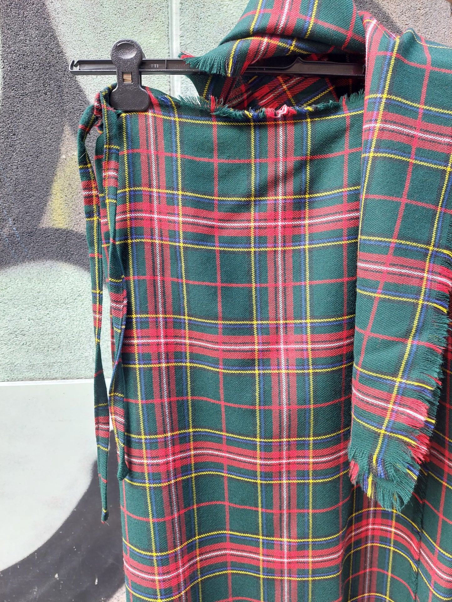 Kilt Scozzese Con Sciarpina