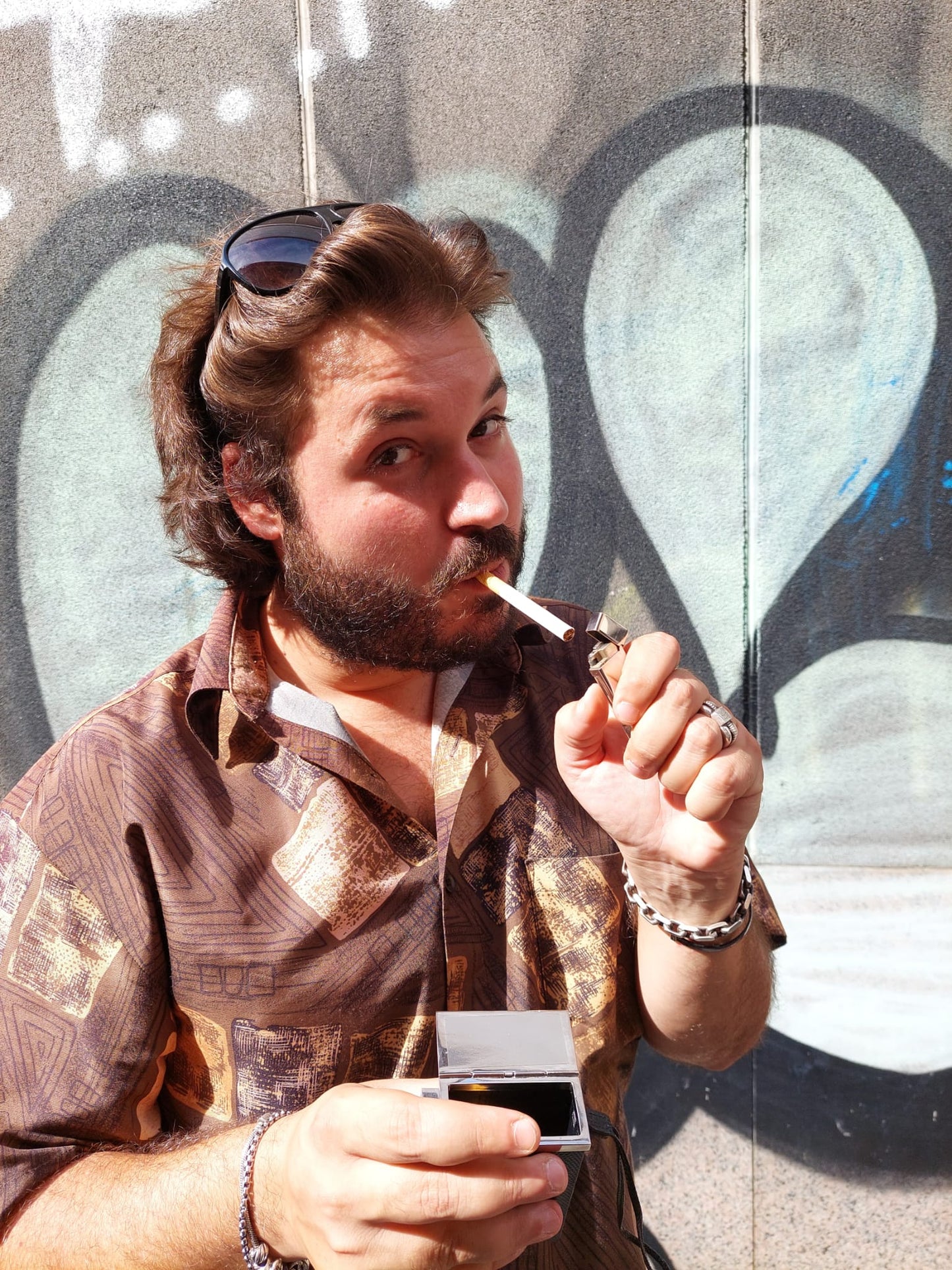 Portasigarette con accendino Yves Saint Laurent