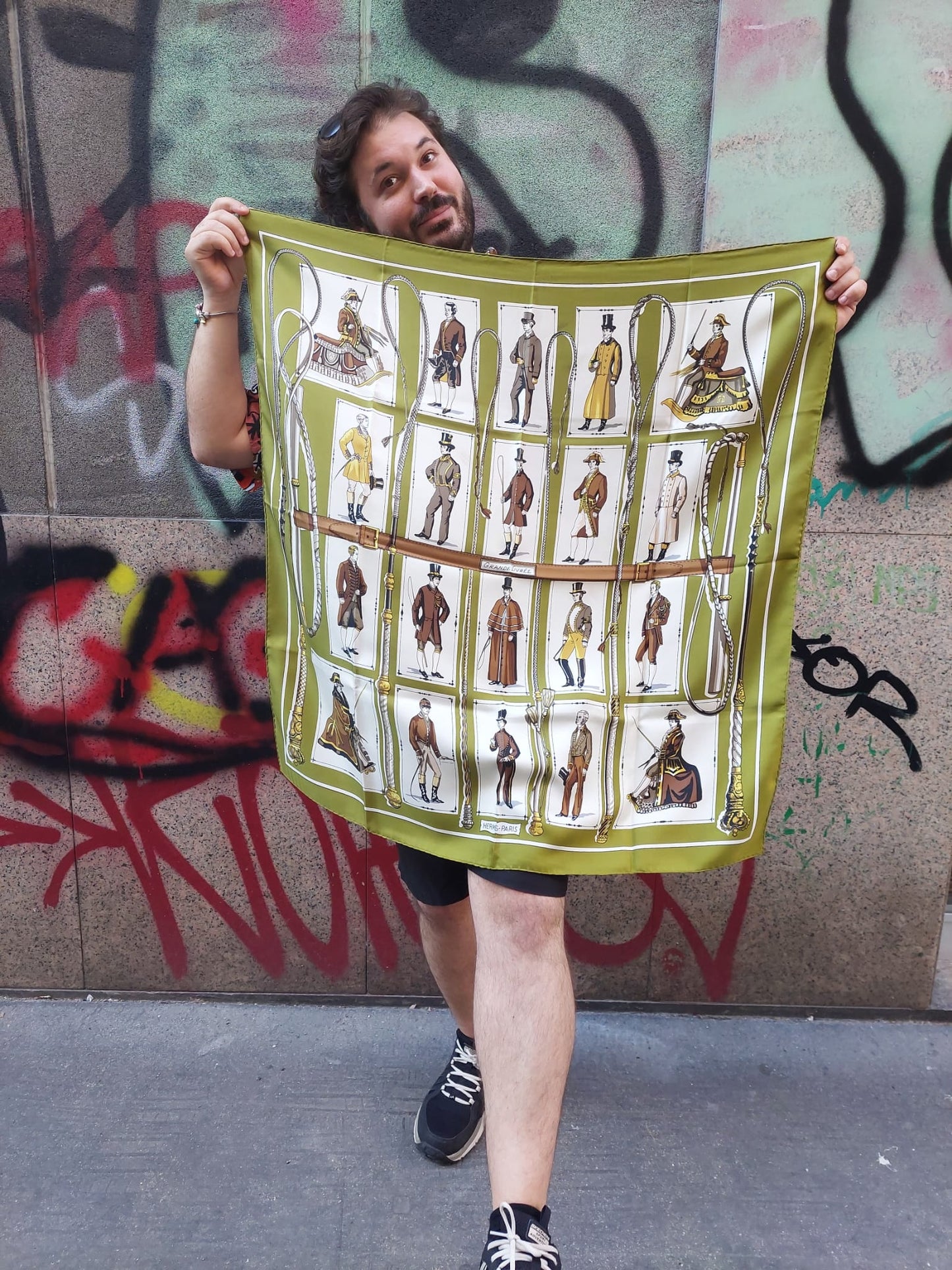 Foulard Hermès Grande Livrée