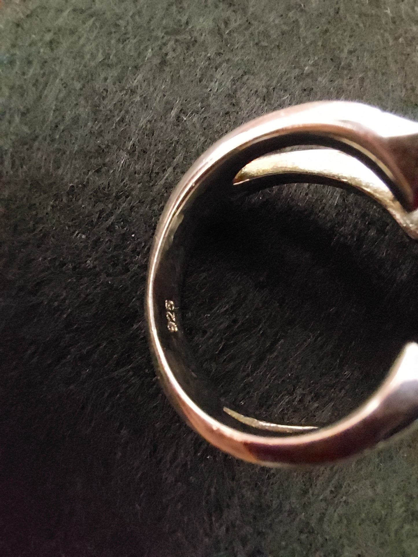 Anello Argento Corniola E Quarzo