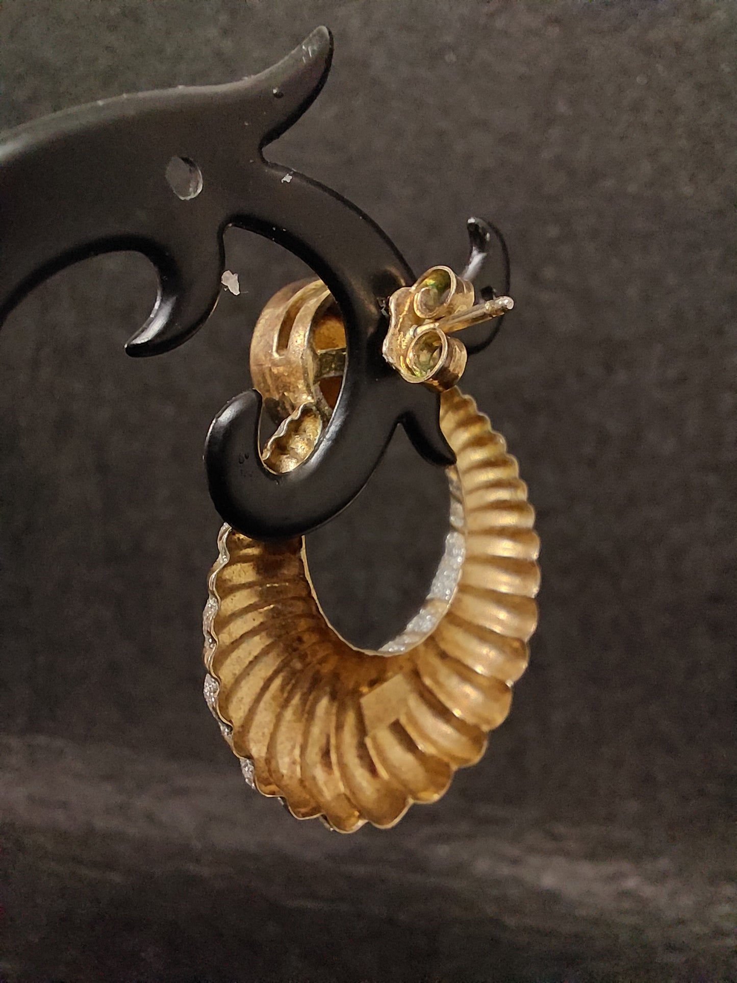 Orecchini In Argento Dorato