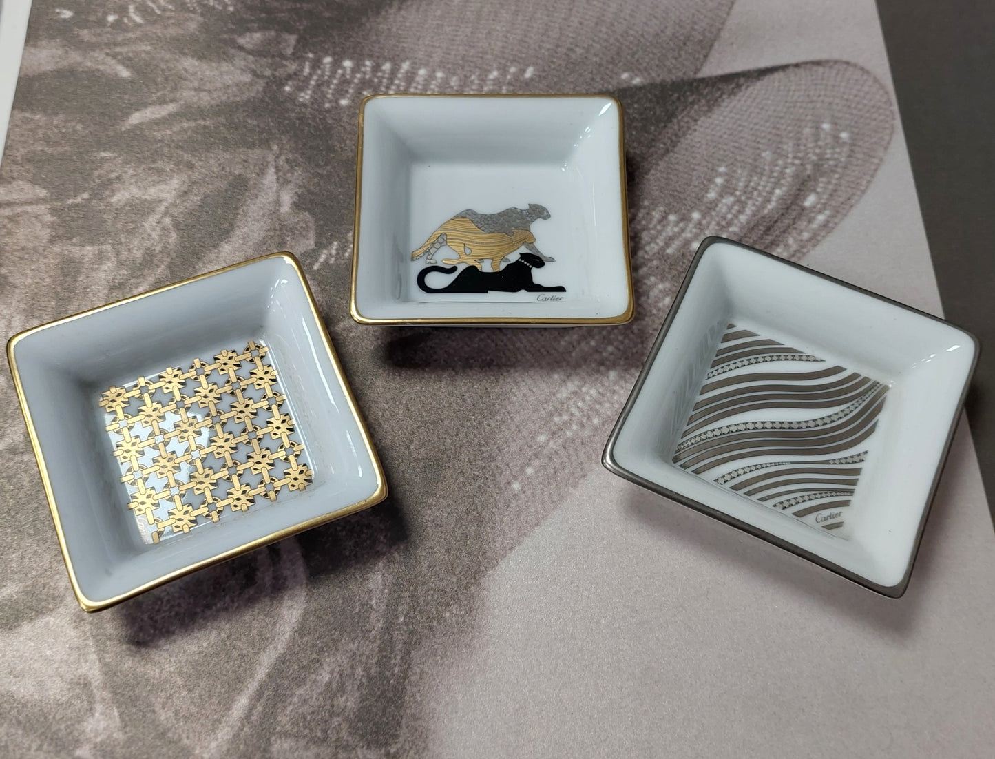 Tris Posacenere Cartier