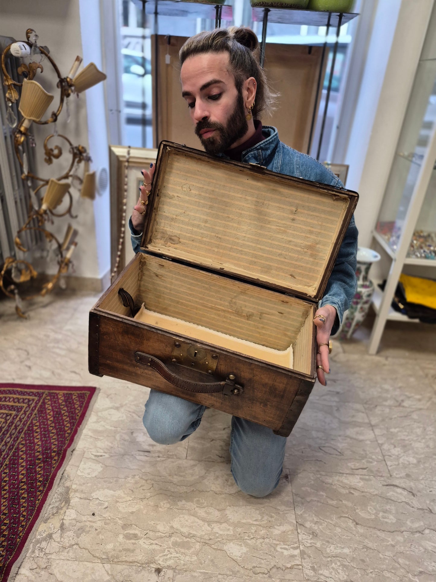 Baule In Legno Antico