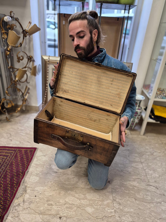 Baule In Legno Antico