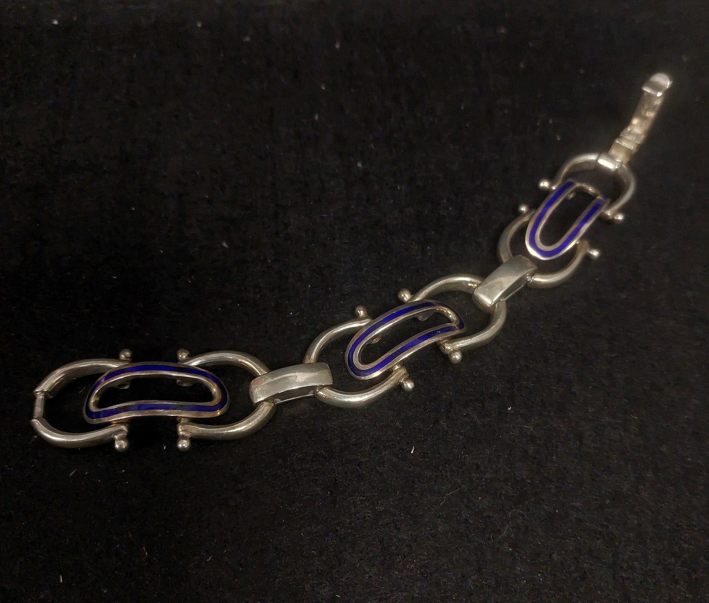 Bracciale Argento E Smalto