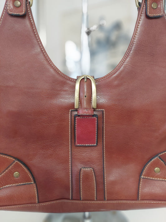 Borsa Pelle Con Fibbia