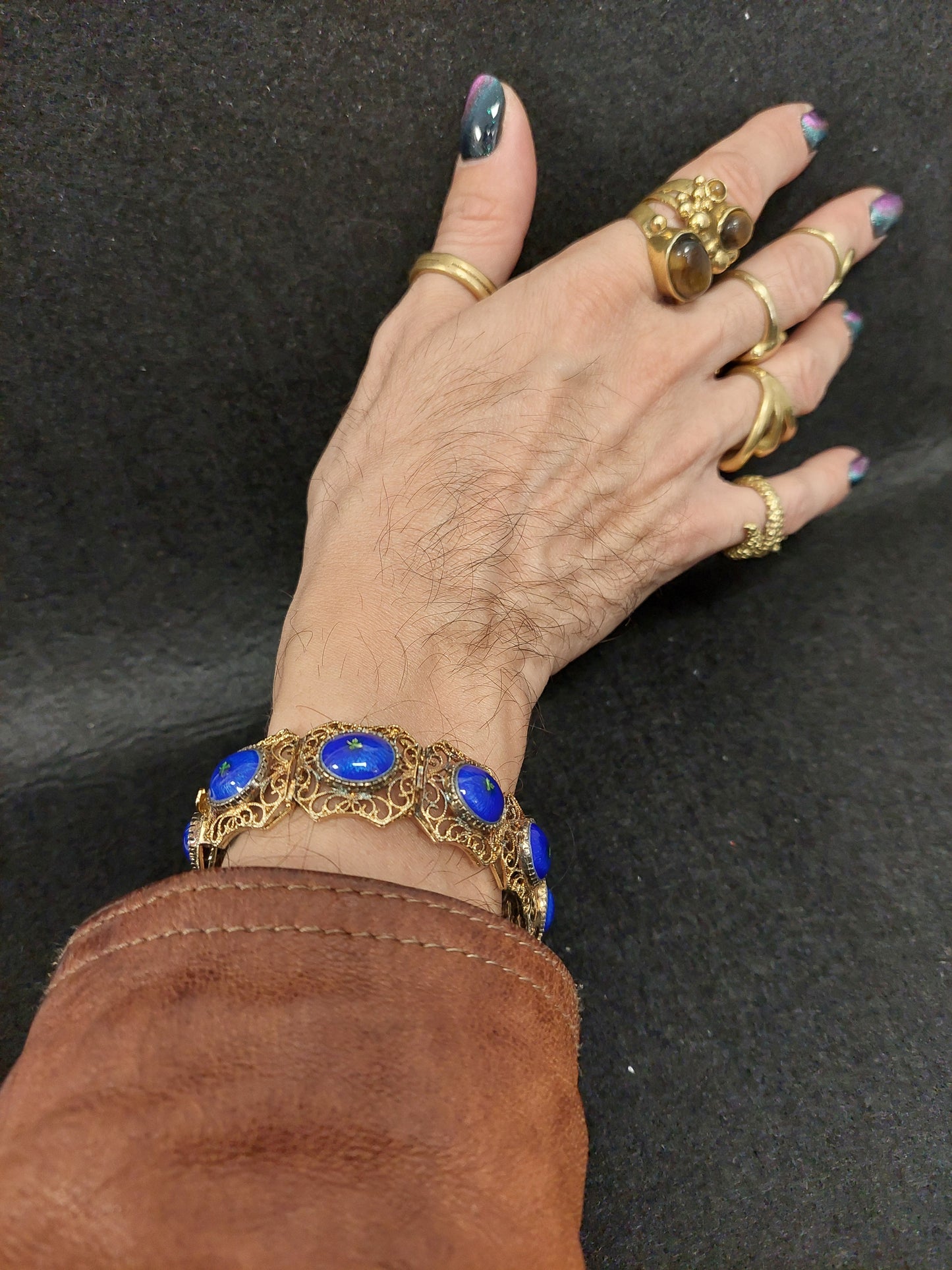 Bracciale Filigrana E Smalti