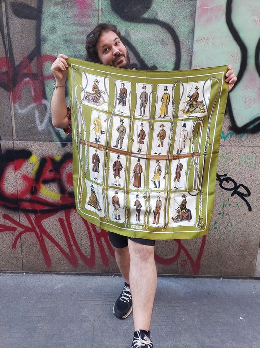 Foulard Hermès Grande Livrée