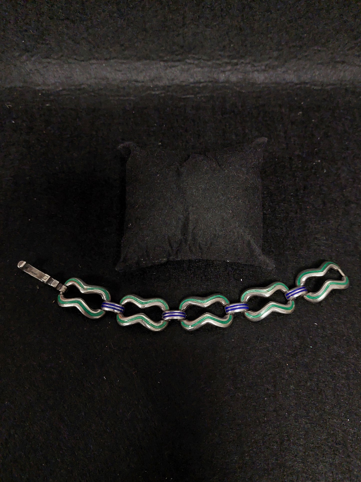 Bracciale Argento E Smalti