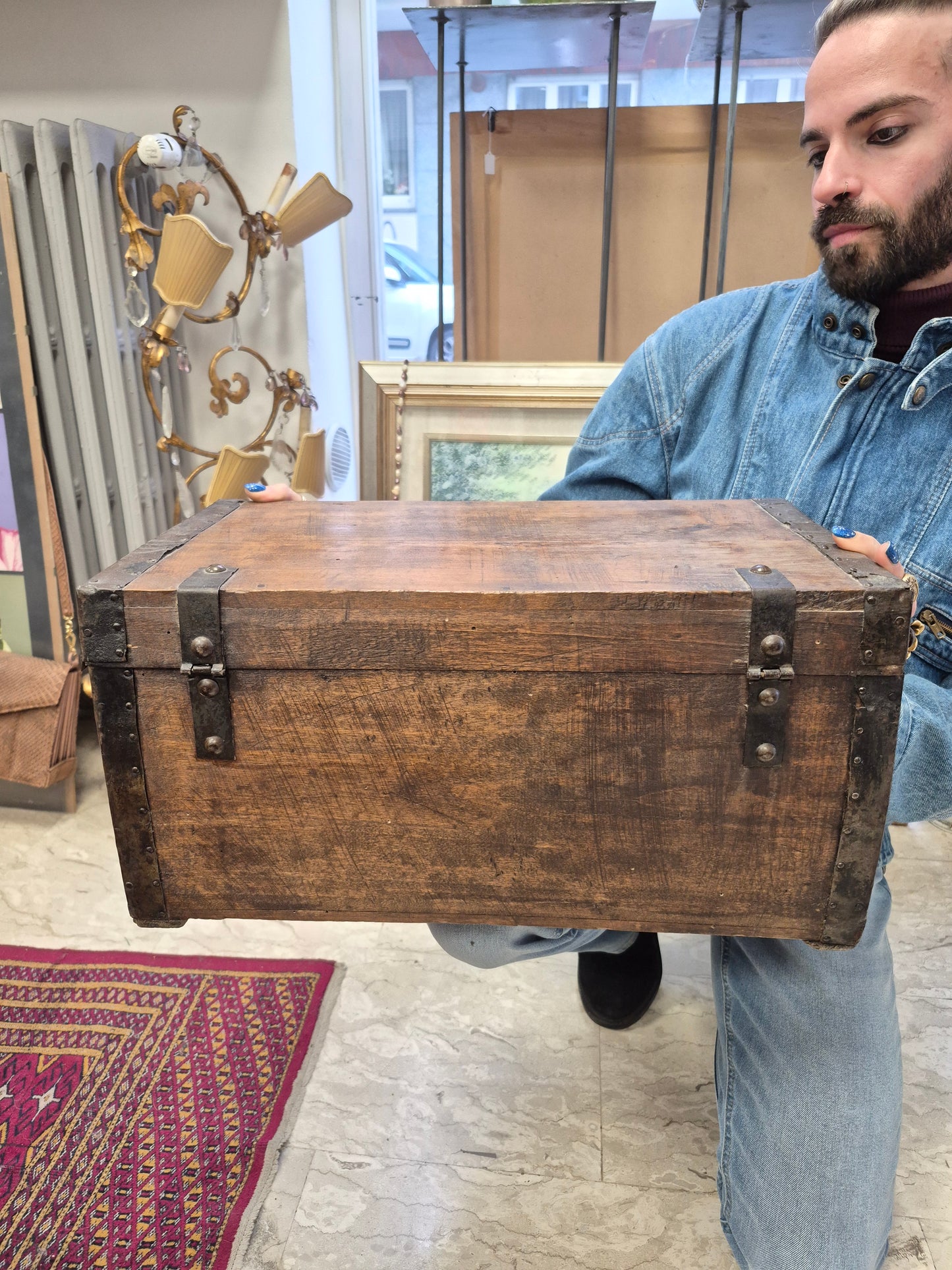 Baule In Legno Antico